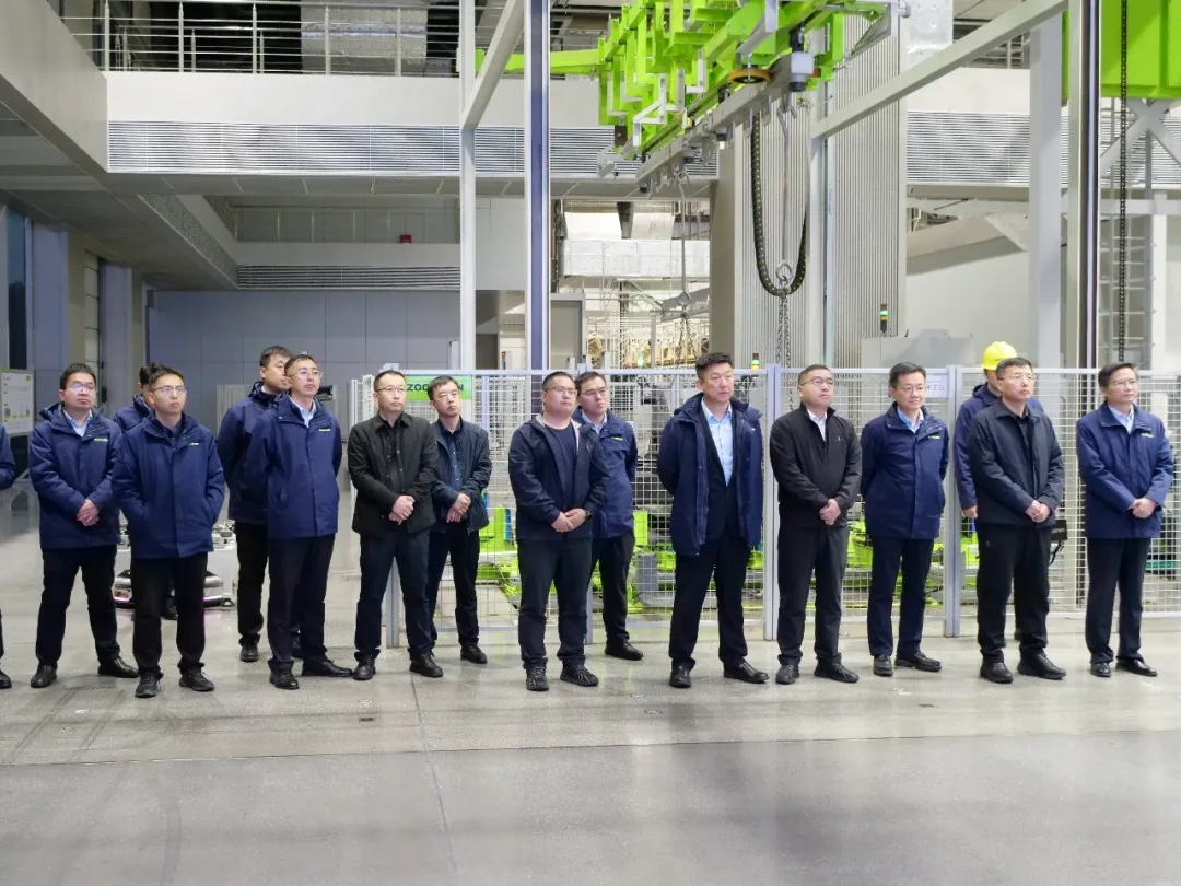 北大荒集团建三江分公司党委副书记、总经理郐思维一行莅临中联重科考察交流